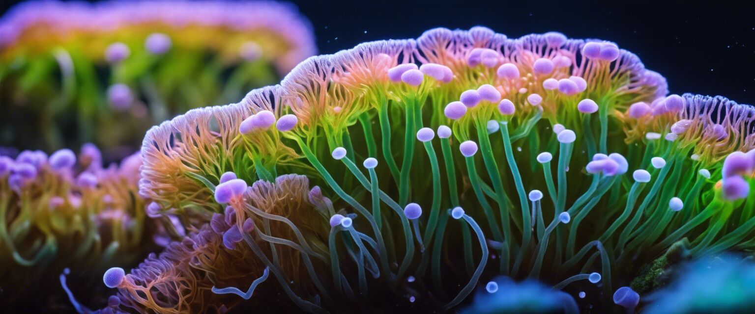 Beneficial bacteria in an aquarium