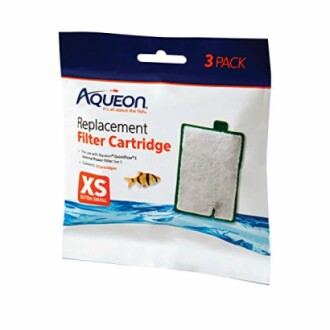 Aqueon Aquarium Fish Tank Replacement Filter Cartridges Extra Small - 3 pack