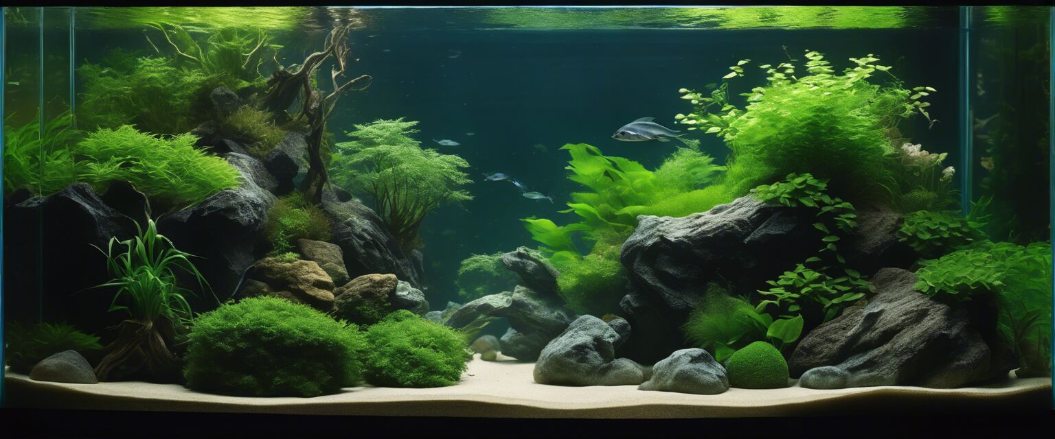 Final aquascape design.